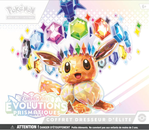 Coffret Dresseur d'Élite (ETB) Pokémon – Évolutions Prismatiques (FR)