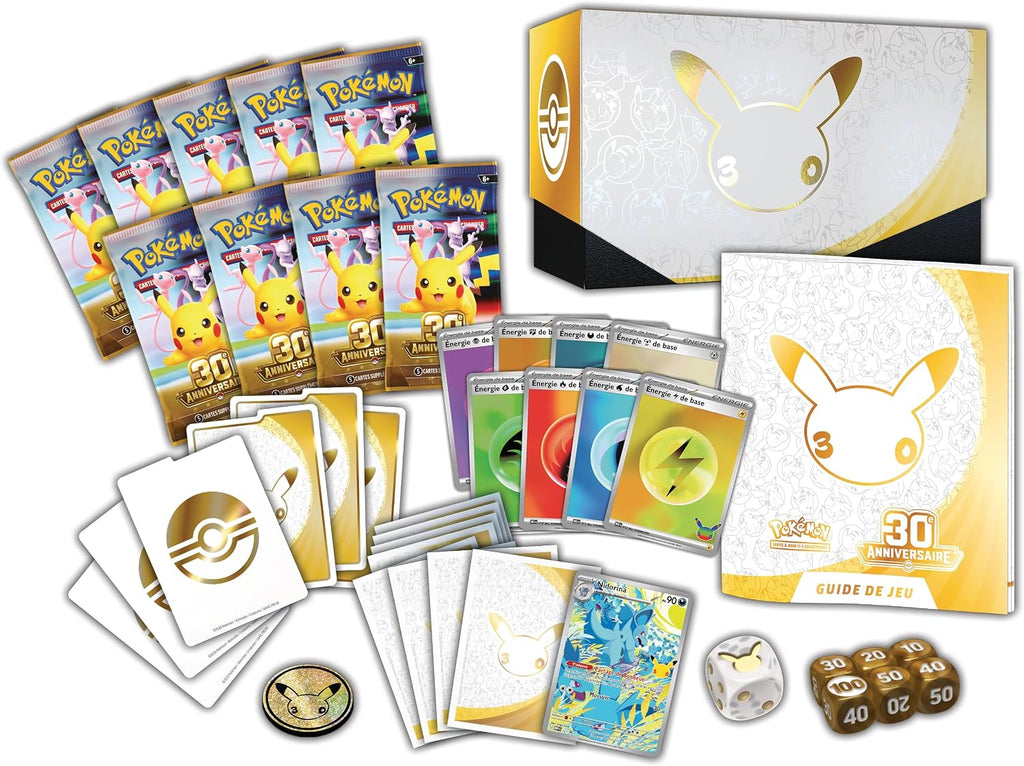 Pokémon – Coffret Dresseur d'Élite (ETB) 30e Anniversaire – FR