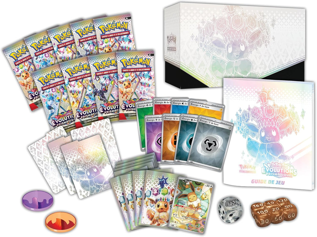 Coffret Dresseur d'Élite (ETB) Pokémon – Évolutions Prismatiques (FR)