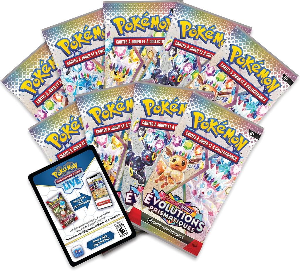 Coffret Dresseur d'Élite (ETB) Pokémon – Évolutions Prismatiques (FR)