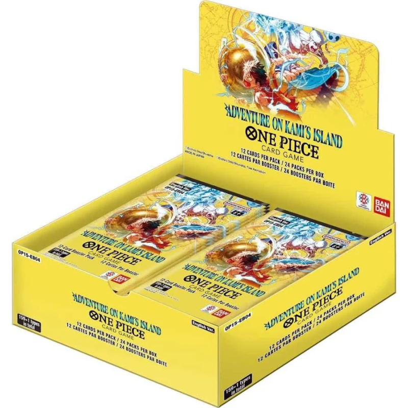 Display 24 boosters One Piece Card Game – OP-15 Aventure sur l'Île de Dieu (FR)