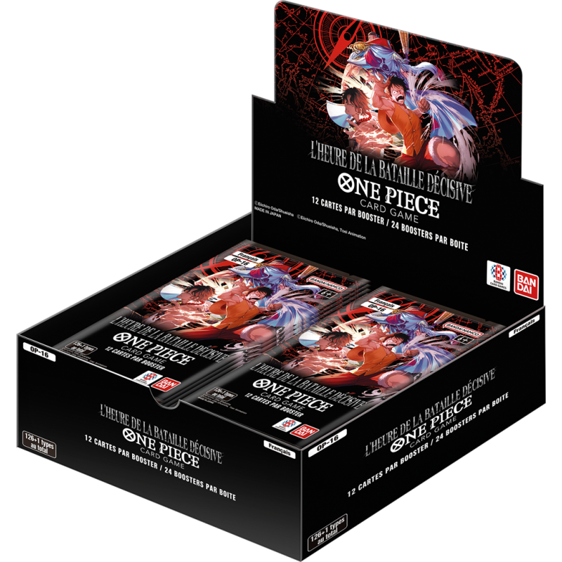 Display 24 boosters One Piece Card Game – OP-16 L'Heure de la Bataille Décisive (FR)