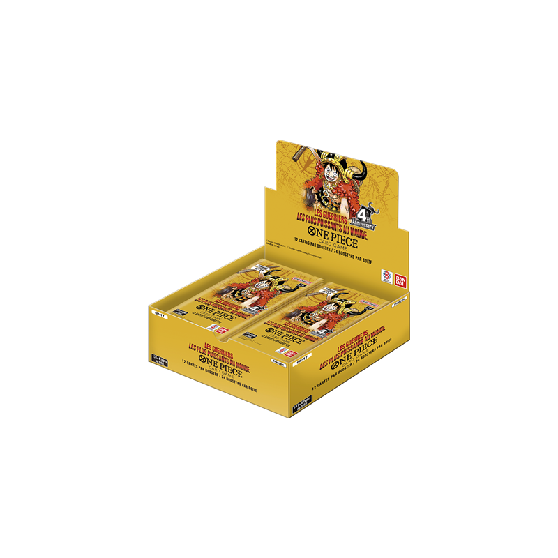 Display 24 boosters One Piece Card Game – OP-17 Les Guerriers les plus puissants au monde (FR)