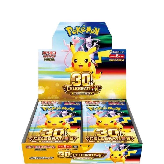 Display 20 boosters Pokémon Méga-Évolution – 30th Celebration M6a (JP)