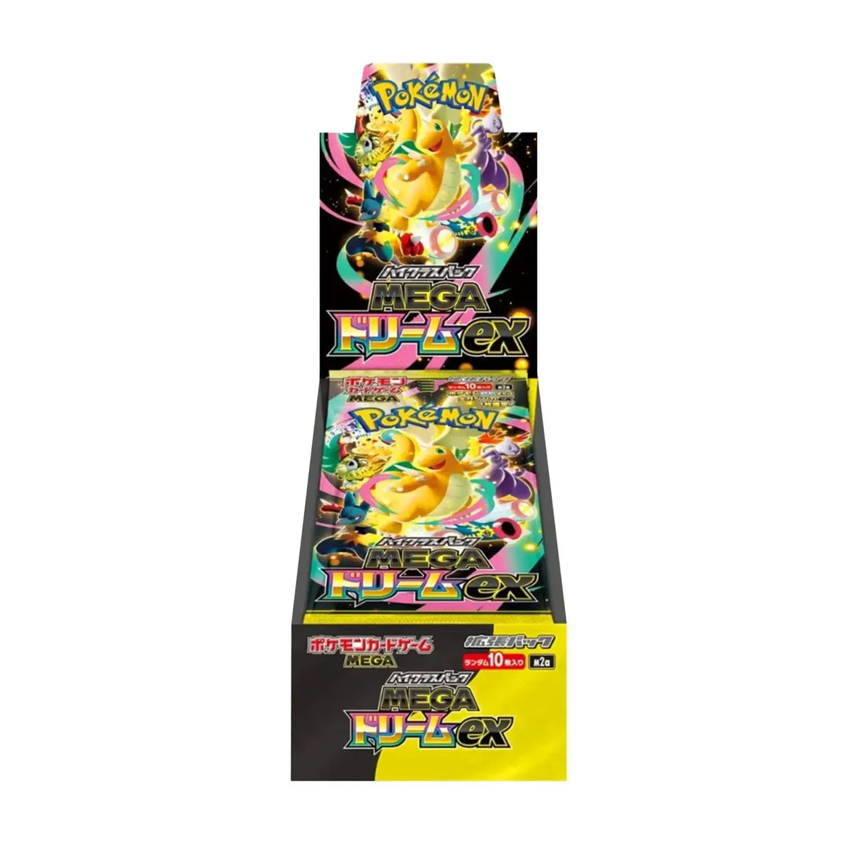 Display 10 boosters Pokémon Méga-Évolution – MEGA Dream ex M2a (JP)