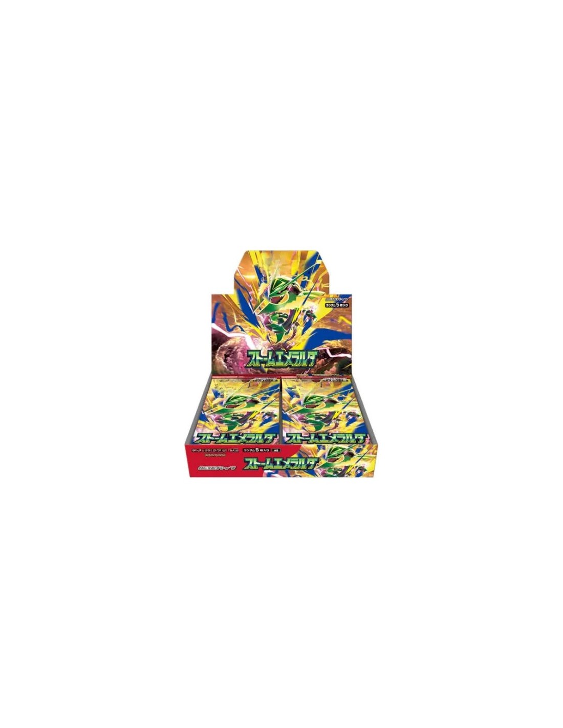 Display 30 boosters Pokémon Méga-Évolution – Storm Emeralda M6 (JP)